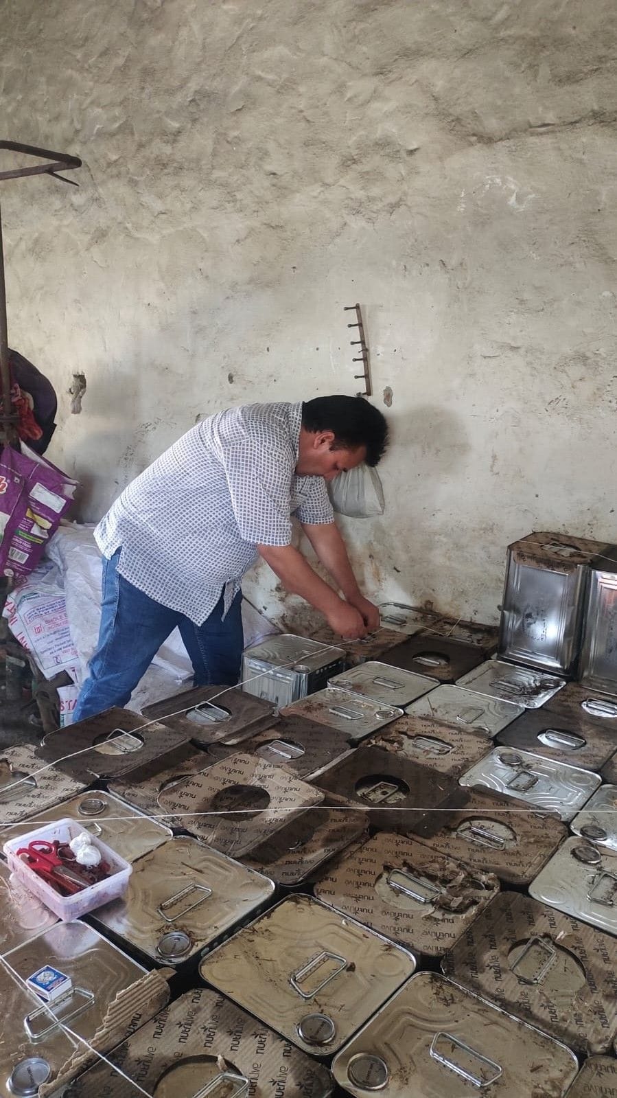 Paneer found adulterated in Pisawa