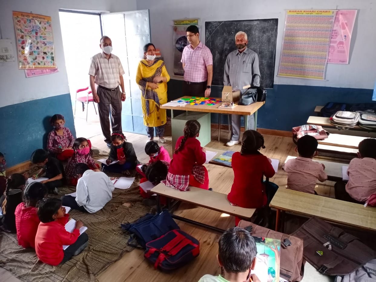 DC inspected Lal Singi School