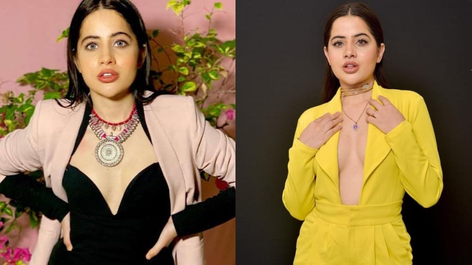 Urfi javed paste photos on her body watch her new look