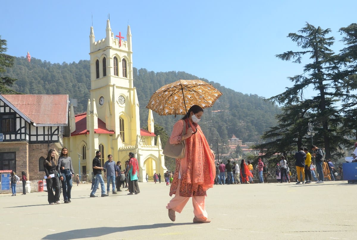 Shimla records an all-time high minimum temperature 18 degree celsius in last 53 years