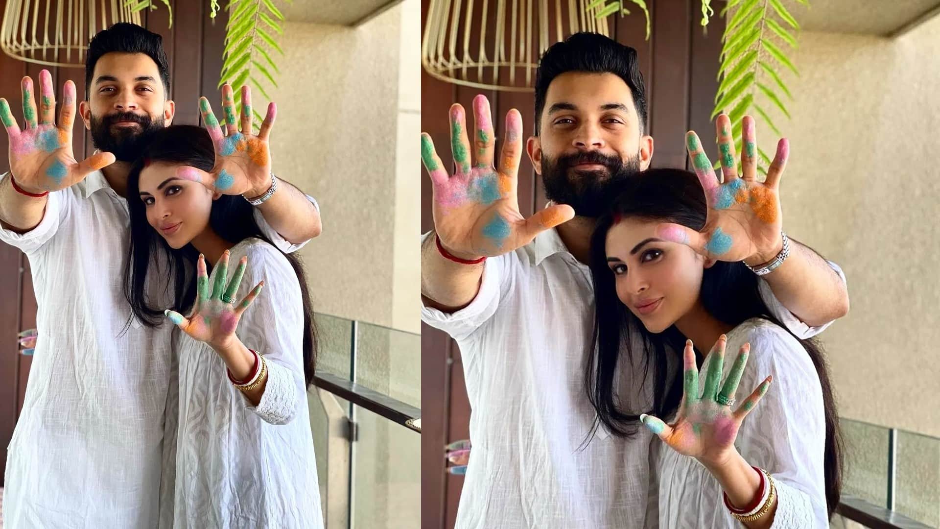 Celebrities Holi Look Photos 2022 Katrina Kaif, Mouni Roy, Ankita Lokhande urfi javed holi photos