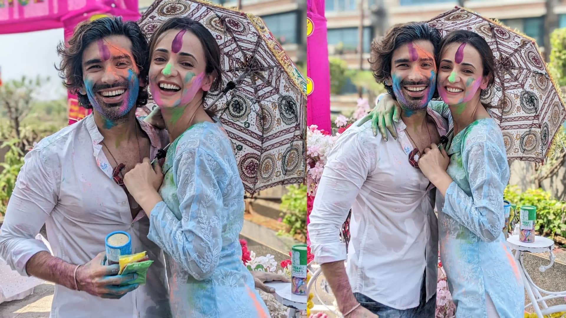 Celebrities Holi Look Photos 2022 Katrina Kaif, Mouni Roy, Ankita Lokhande urfi javed holi photos