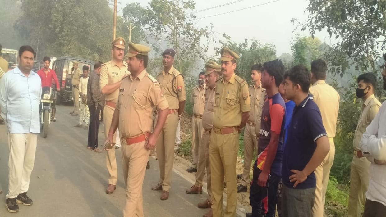 Attempt to spoil atmosphere on Holi anti social elements vandalized religious place in Bahadurgarh of Hapur