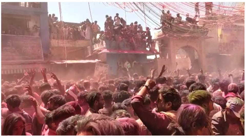 Holi 2022 Photos of Pushkar International Holi Festival in Rajasthan