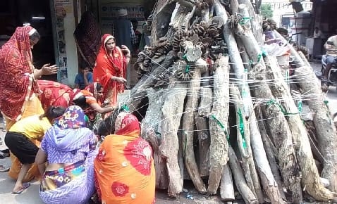 Holika Dahan took place after worship, today the color will fly