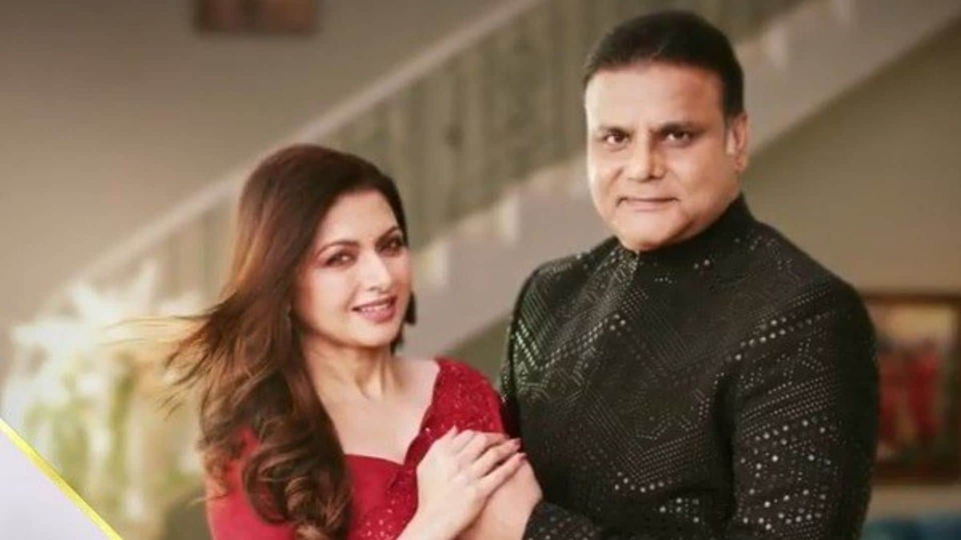 After Mischief with Bhagyashree by Abhishek in Amitabh Bachchan's Holi Party, husband Himalaya Dasani got very angry