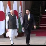 Japanese Prime Minister Fumio Kishida meets PM Narendra Modi  in Delhi