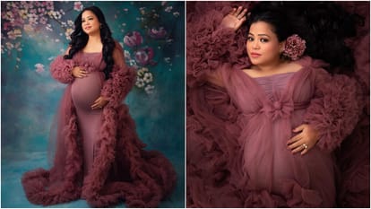 Bharti singh shares new photos from hospital after welcoming baby boy with husband harsh limbachiyaa