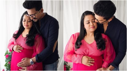 Bharti singh shares new photos from hospital after welcoming baby boy with husband harsh limbachiyaa