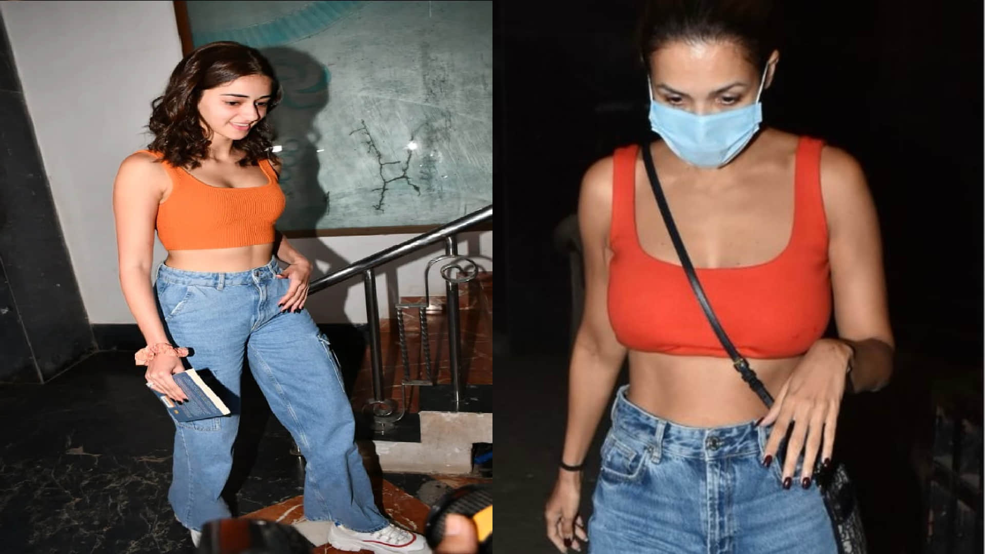 Ananya Panday copy Malaika Arora fashion: get brutally trolled for wearing see through gown