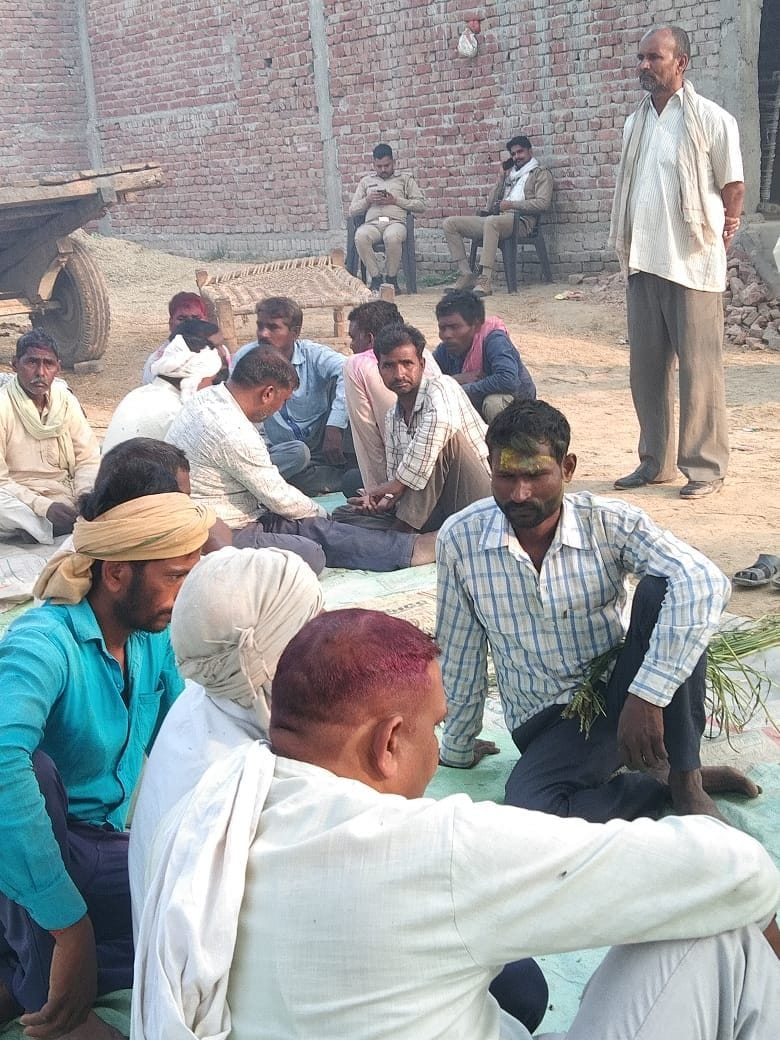 Holika Dahan happened in the presence of police: photo