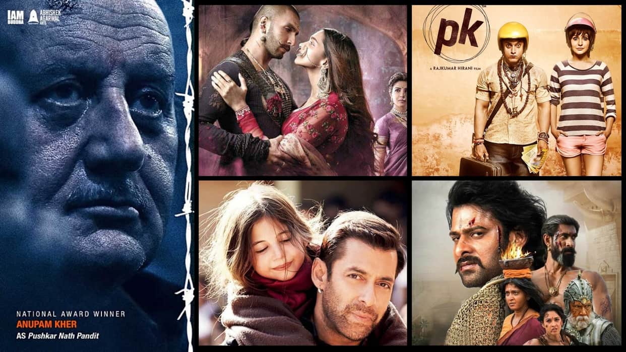 Bollywood Highest 8th Day Collection Movies The Kashmir Files Baahubali 2 PK Dangal Tiger Zinda Hai Sanju