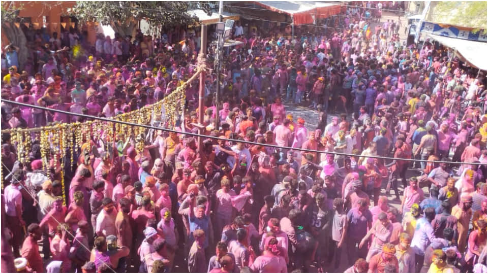 Holi 2022 Photos of bikaner Tani Tod Program in Rajasthan