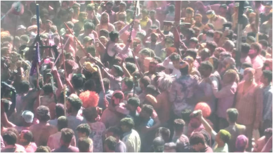 Holi 2022 Photos of bikaner Tani Tod Program in Rajasthan