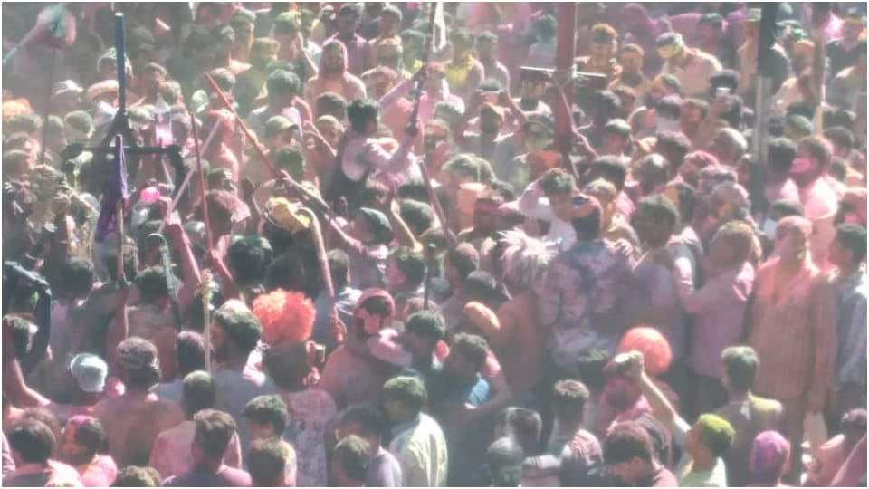 Holi 2022 Photos of bikaner Tani Tod Program in Rajasthan