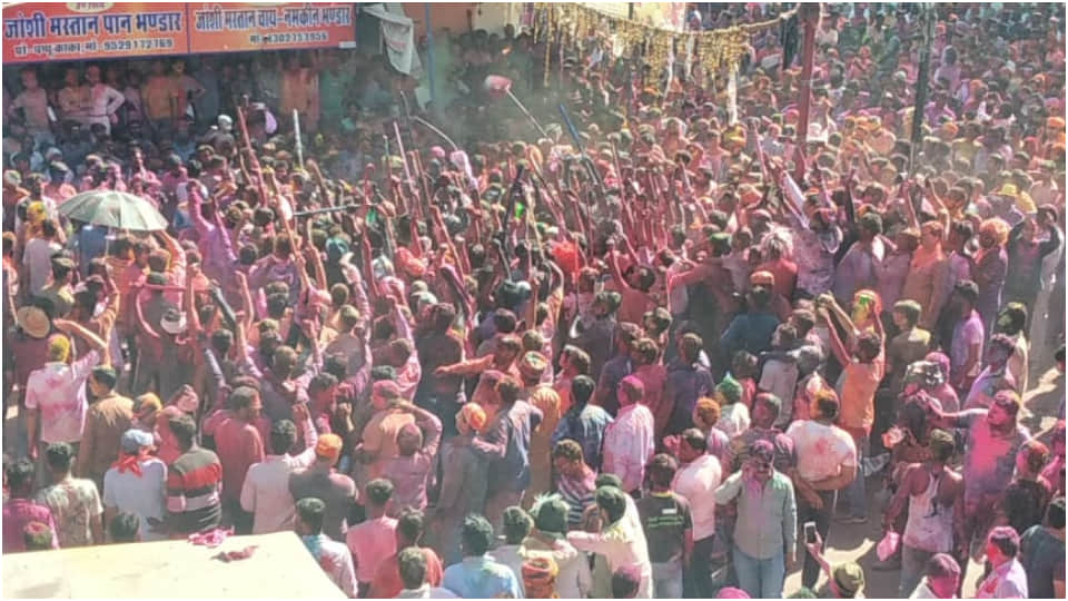 Holi 2022 Photos of bikaner Tani Tod Program in Rajasthan