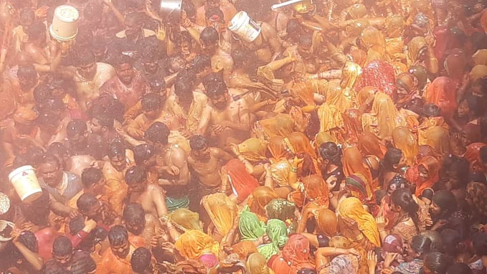 Huranga Celebrated At Dauji Temple In Baldev Mathura