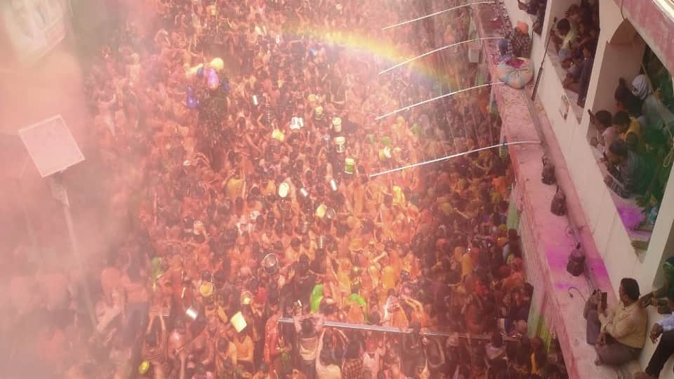 Huranga Celebrated At Dauji Temple In Baldev Mathura