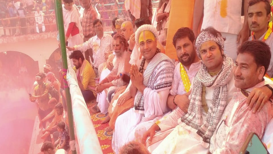 Huranga Celebrated At Dauji Temple In Baldev Mathura