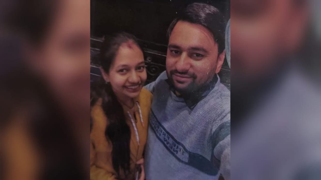 Newly married couple died in Gharaunda of Haryana