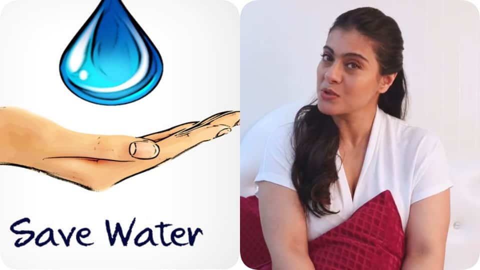 Kajol brutally trolled for her message for save water on holi 2022