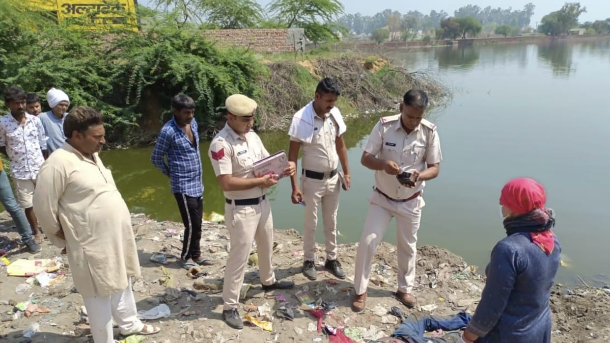 Dead body of a missing youth found in a pond in Kharkada village of Rohtak