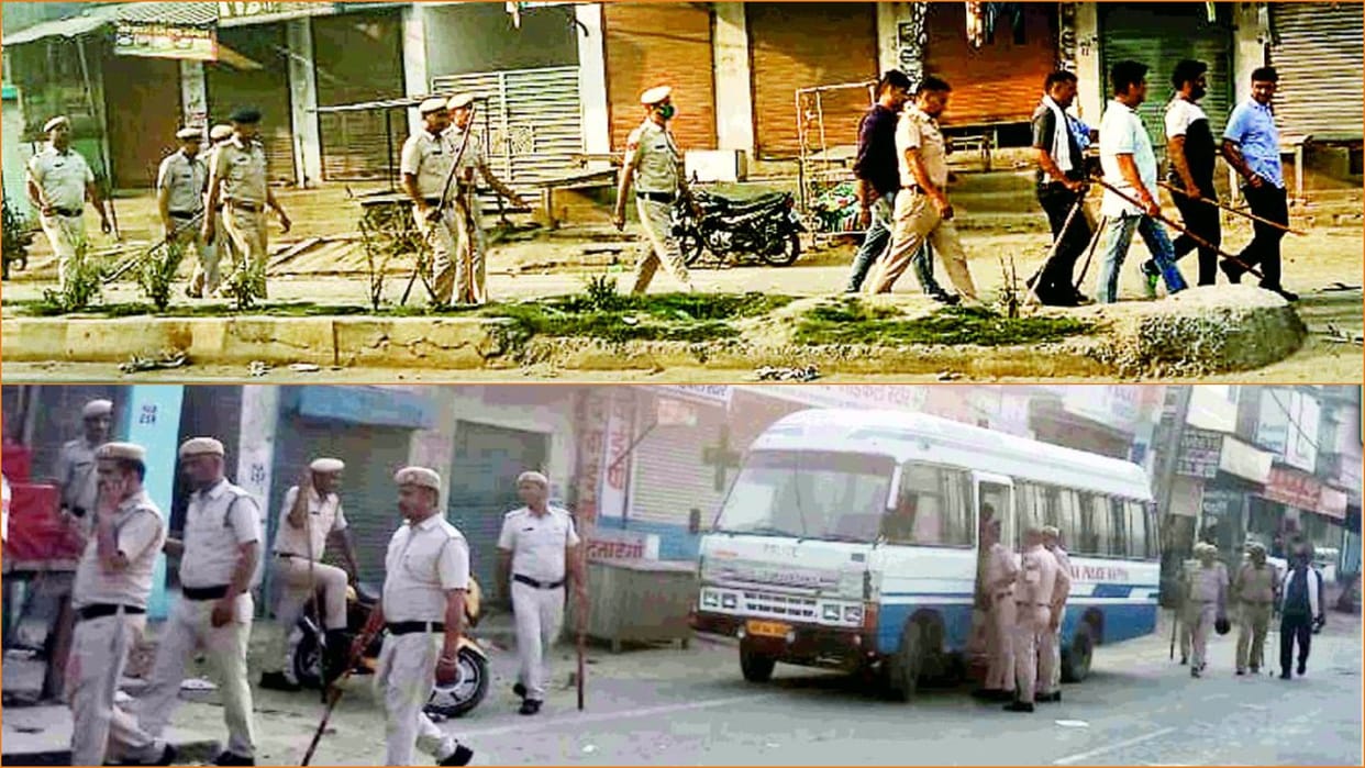 Fight between two communities on the day of Holi in Kaithal of Haryana