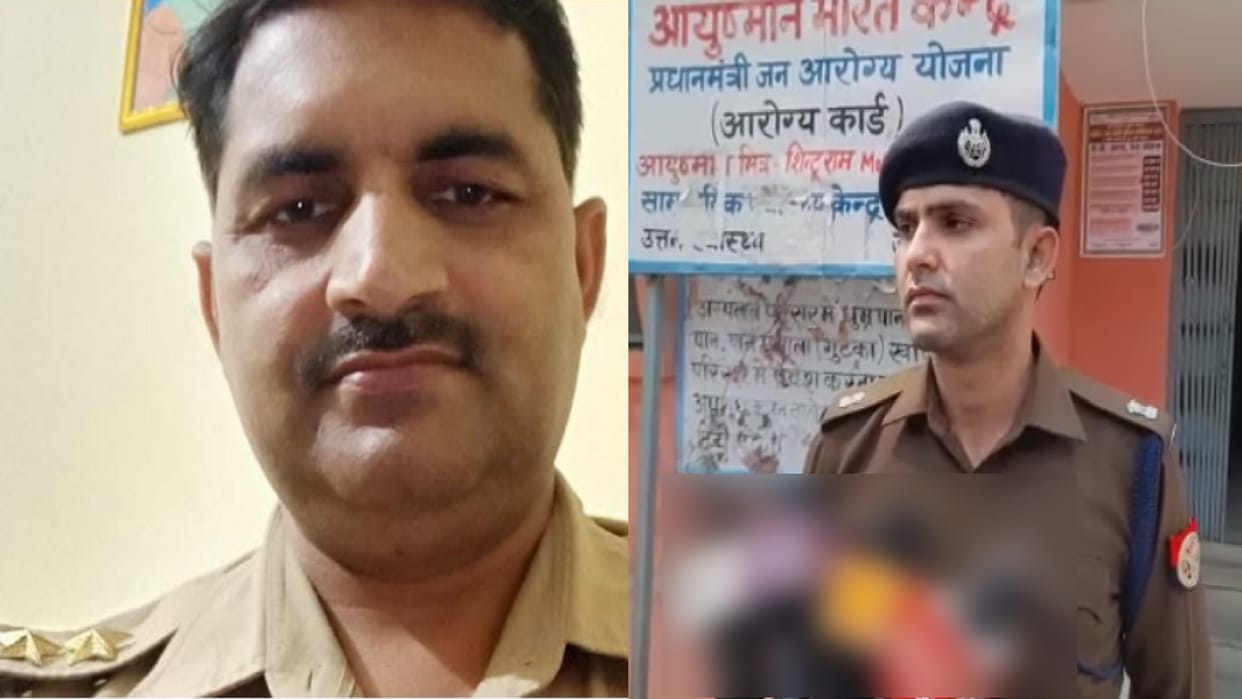 Saharanpur News: SSI Police officer has died by heart attack in Deoband police station