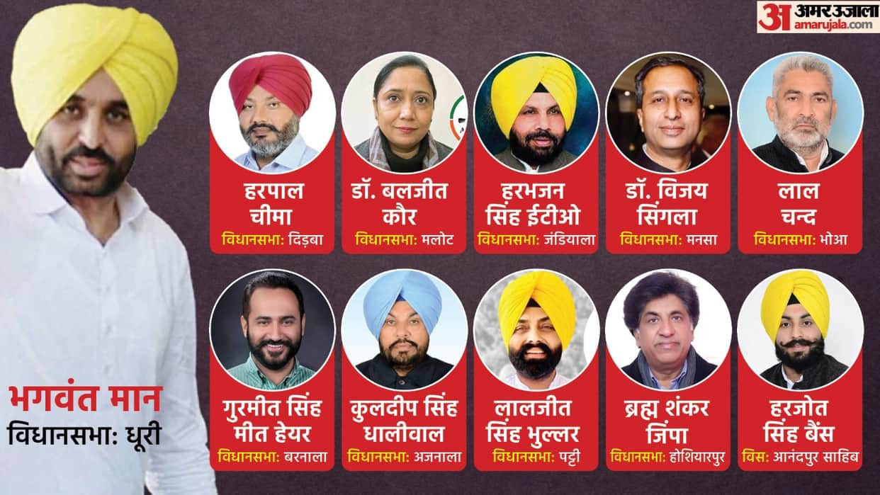 Bhagwant Mann Cabinet List Lawyer Doctor Engineer to Farmer Know All About the Ministers of Punjab