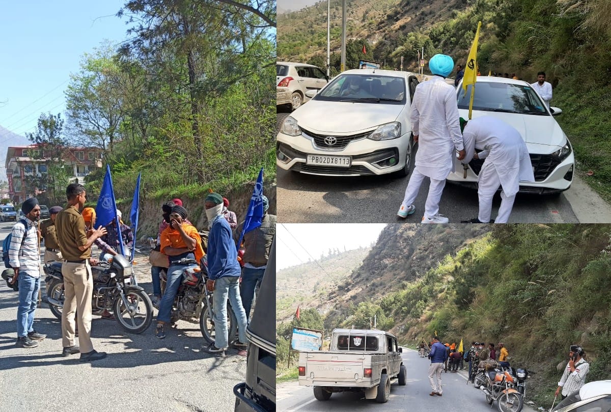 kullu police removed religious flags from toursit vehicles