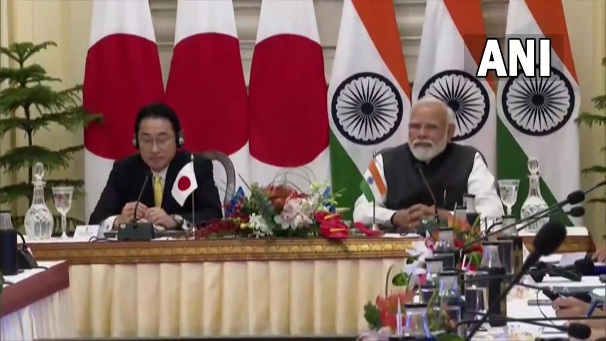 Japan Pm Fumio Kishida reached new delhi will meet India Pm narendra modi on Russia Ukraine war