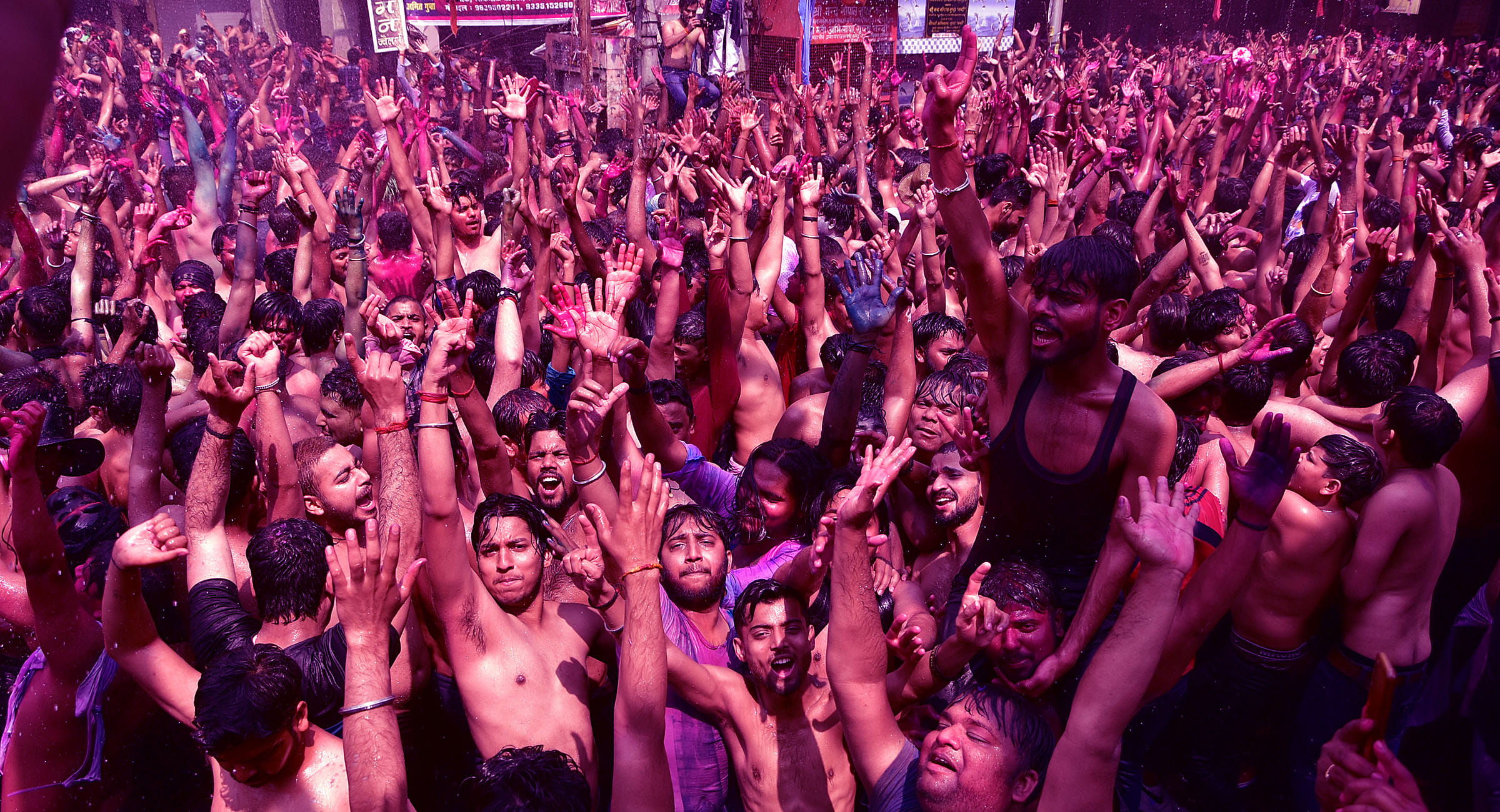 Holi 2022: Prayagraj bathed in the rain of colors