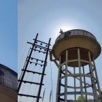 टंकी पर चढ़ा युवक