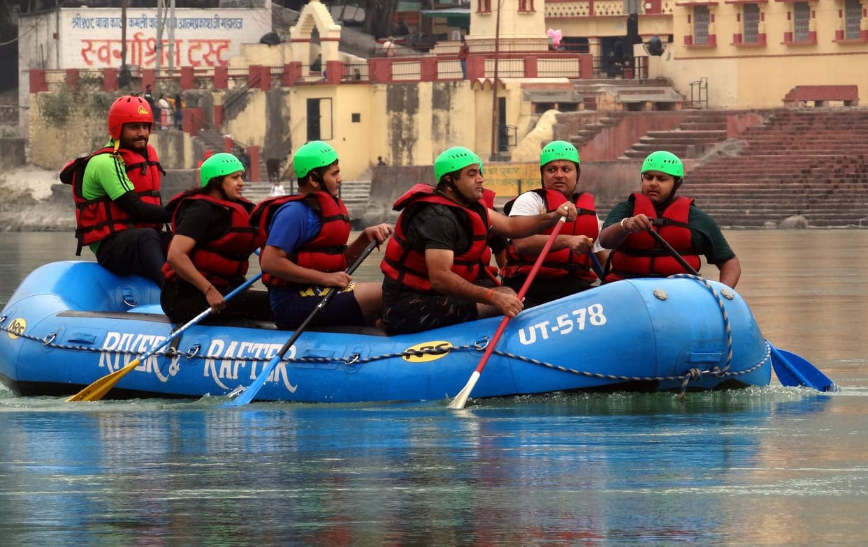 Make the hobby of rafting a career