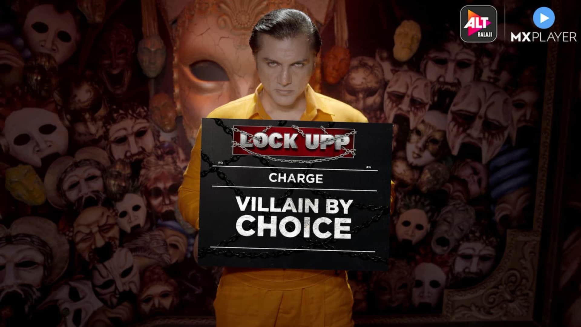 Lock upp: Televisions badass villain Chetan Hansraj enters Badass Jail Atyaachari Khel 'Lock Upp' as the 15th contestant