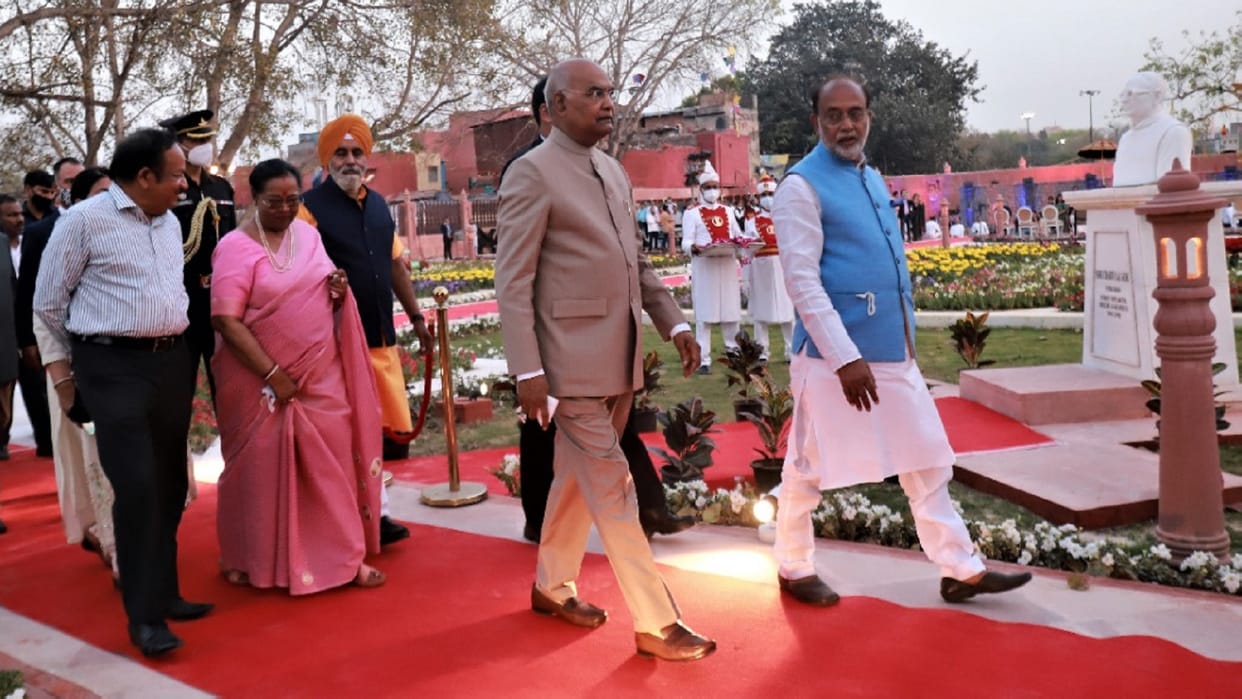 President Ram Nath Kovind opens heritage park for common citizens