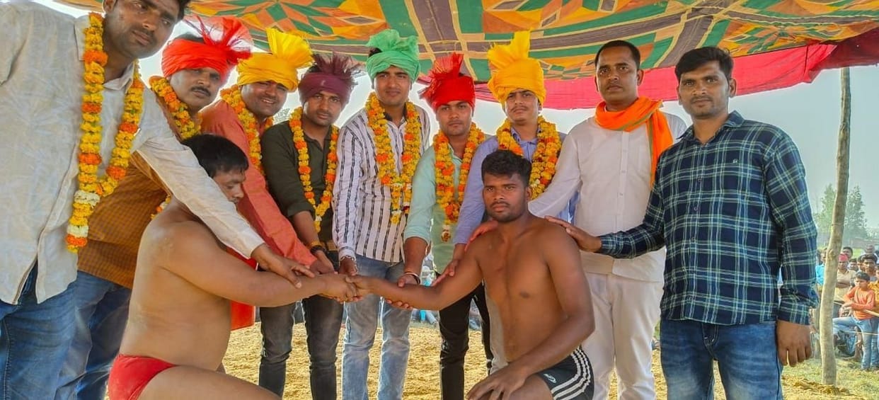 Nepal's wrestler Basant dominated in Dangal