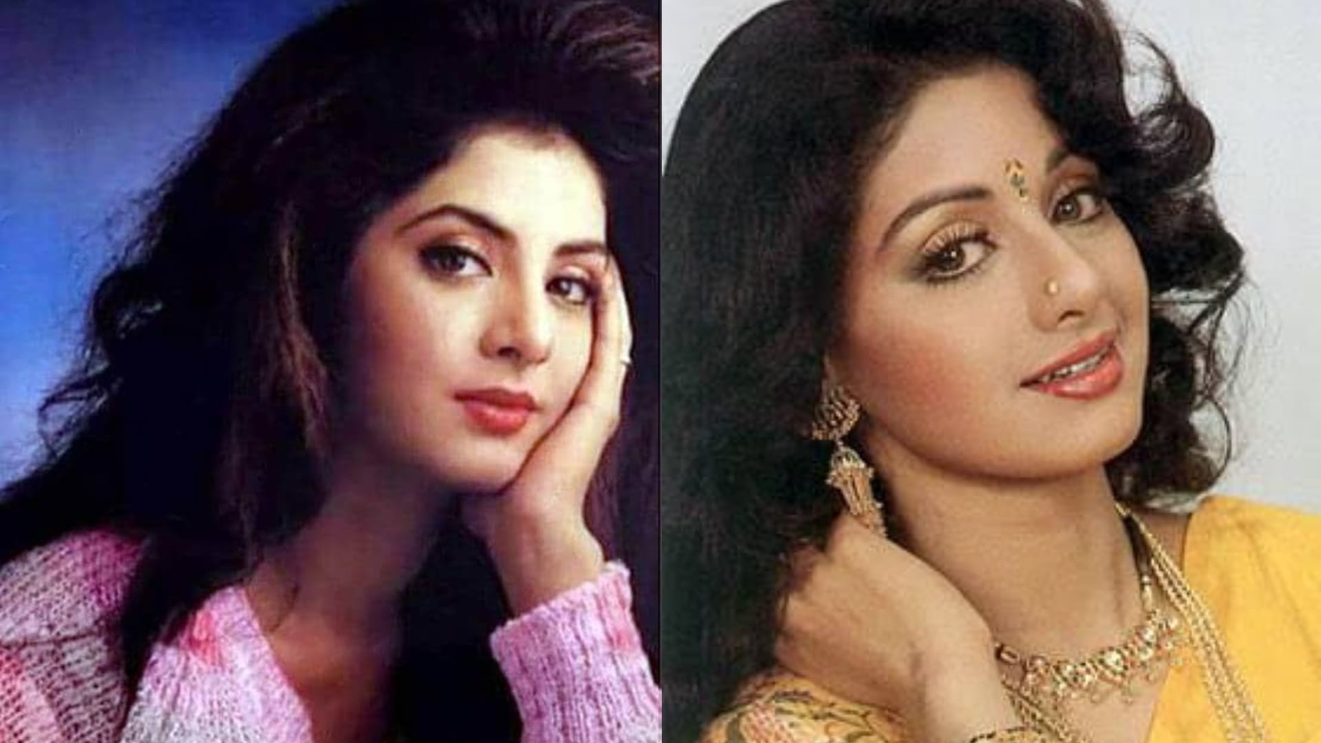 Bollywood actresses have same appearance divya bharti sridevi aishwarya rai madhuri dixit katrina kaif zareen