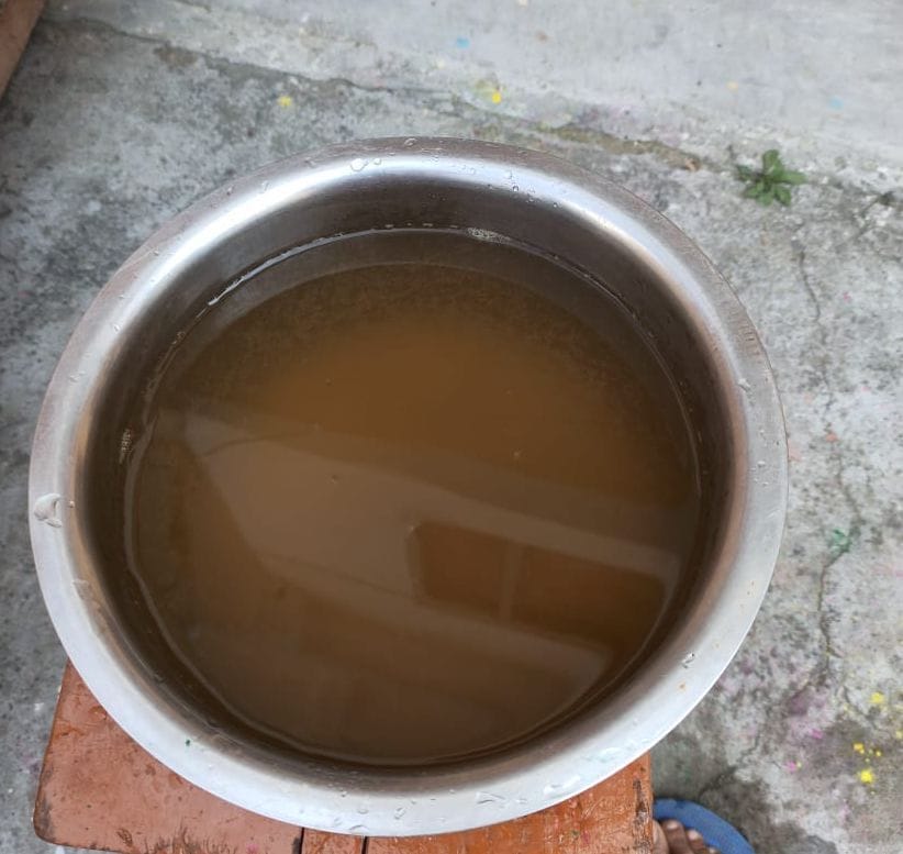 Contaminated Water At Jakhandevi