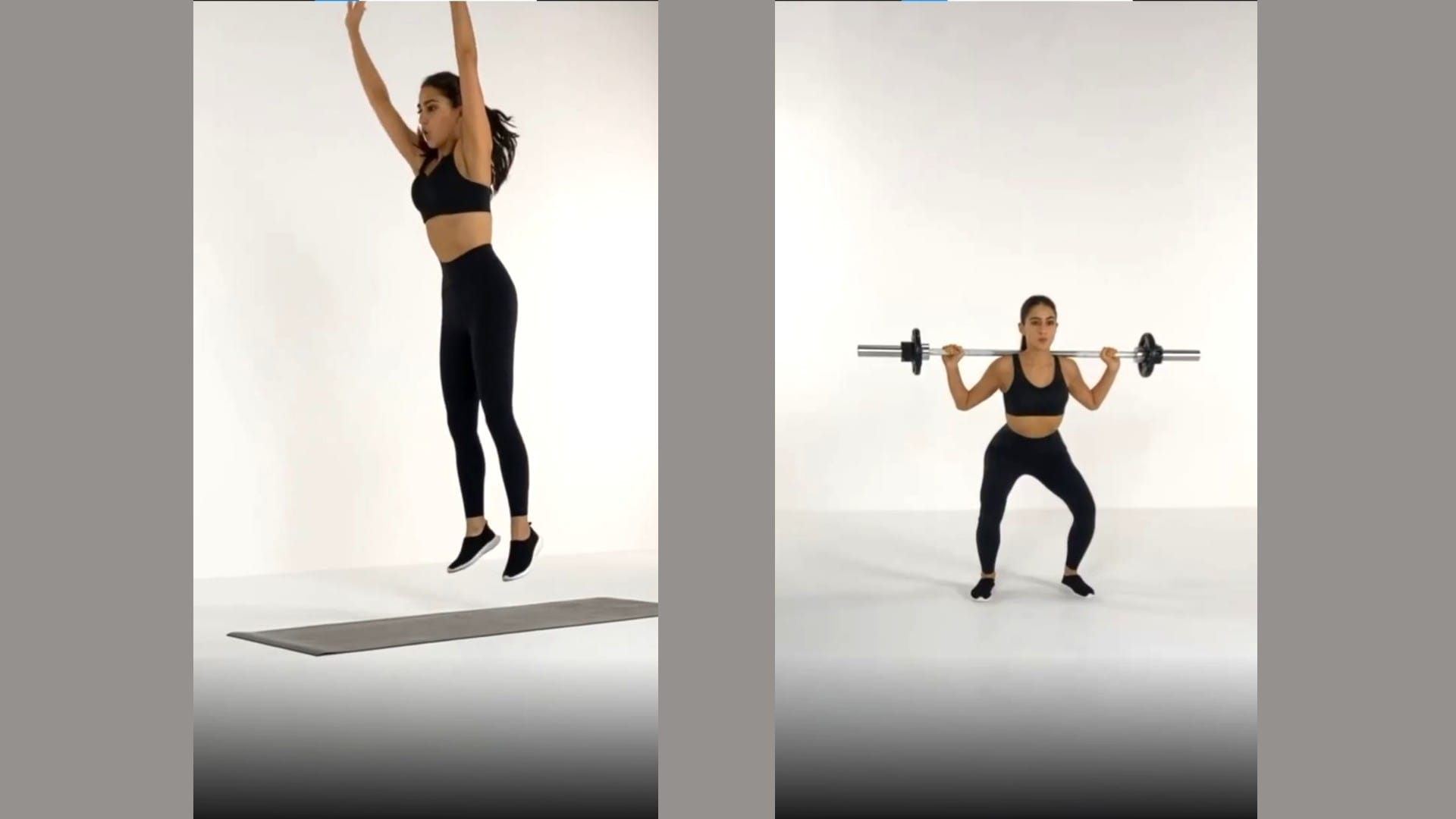 Sara Ali Khan shares video while working out in gym gives motivation to fans
