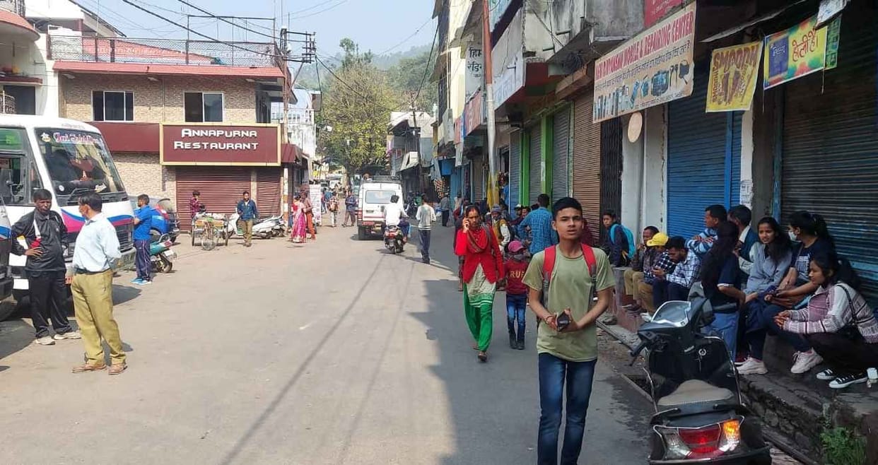 Market Blooms After Holi