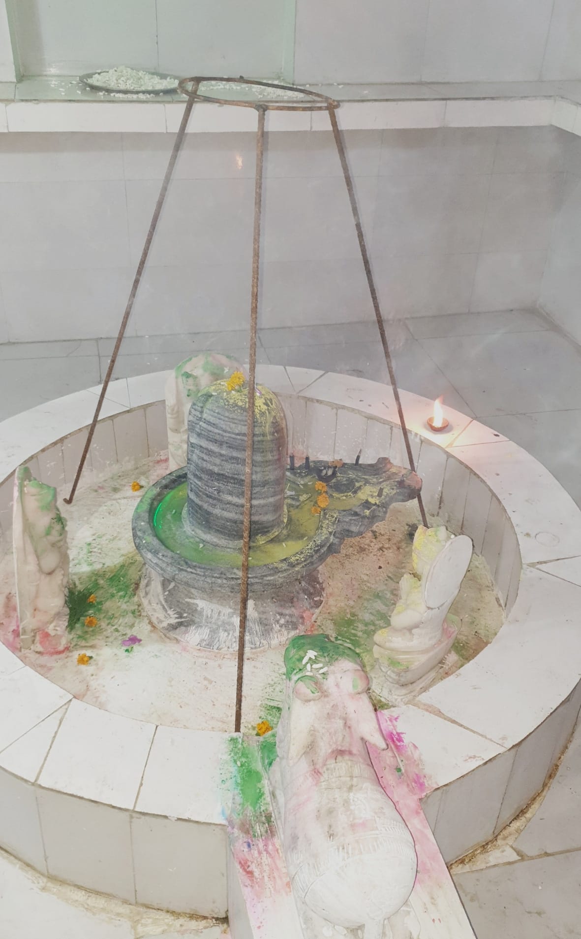 theft in shiv temple of puranpur nawada