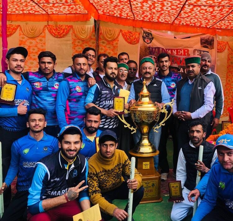 balsan win cricket turanament to beat bral team
