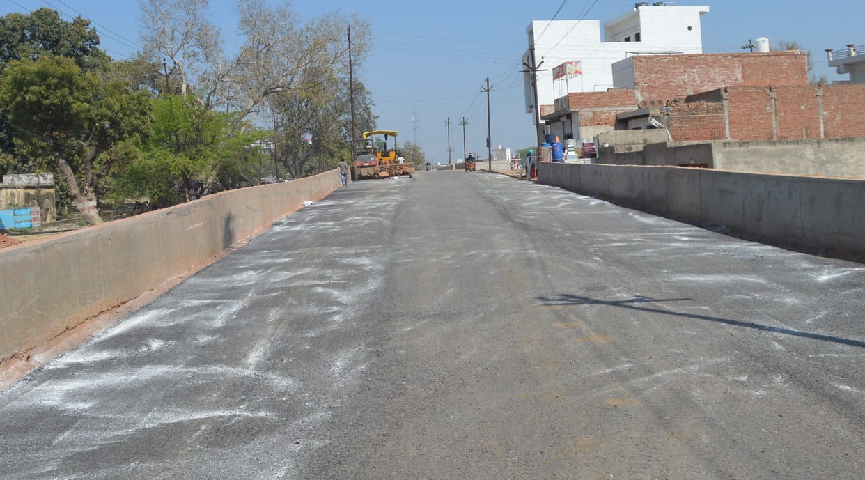 Hathras: Relief in traffic due to the commissioning of a new bridge on the canal