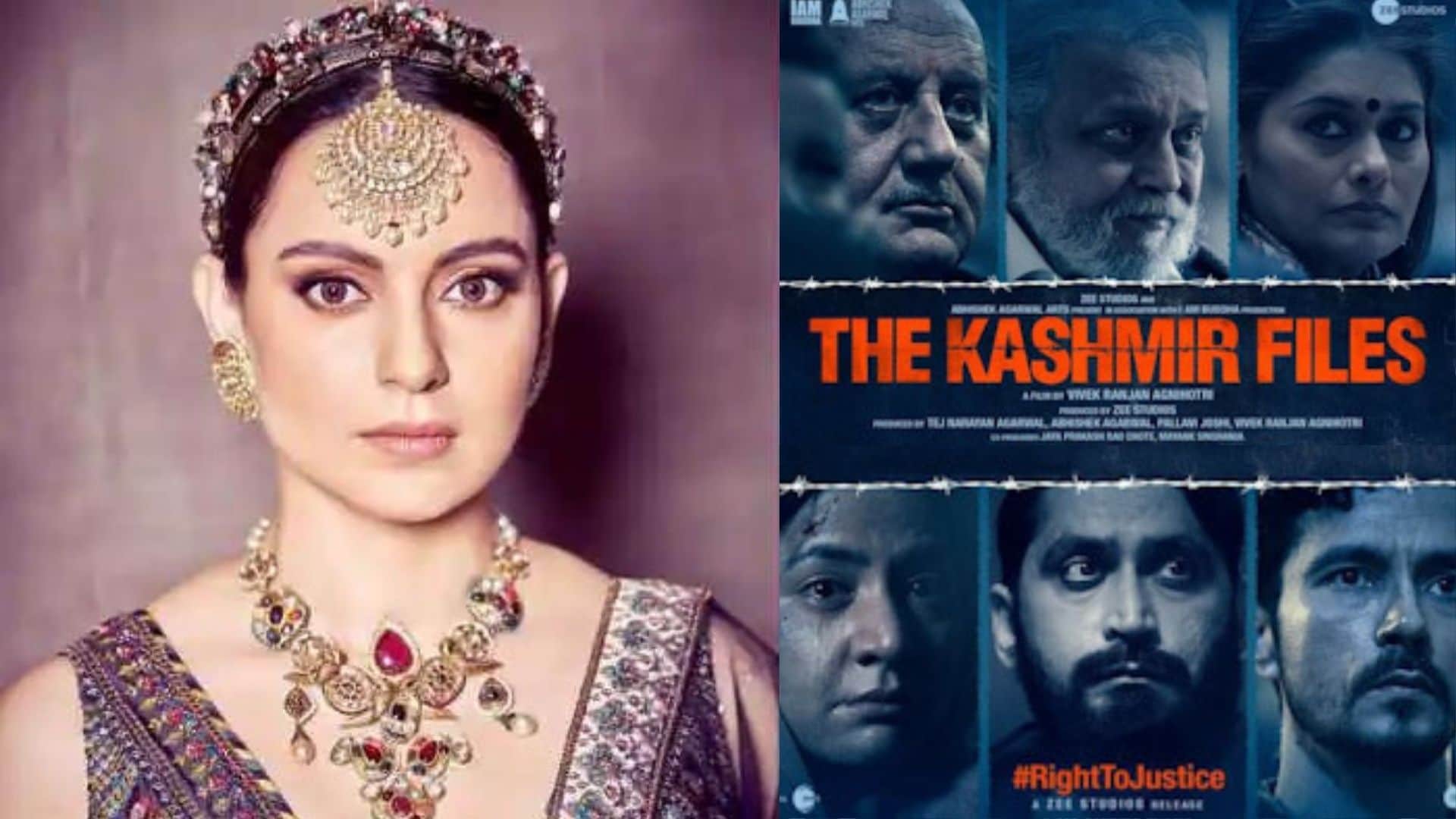 'The Kashmir Files': Kangana Ranaut talks about Vivek Agnihotri film on 'Lock Upp'