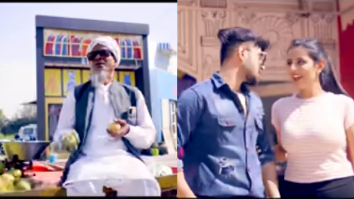 Kacha amrood is getting viral after kacha badam on social media featuring shaaz khan