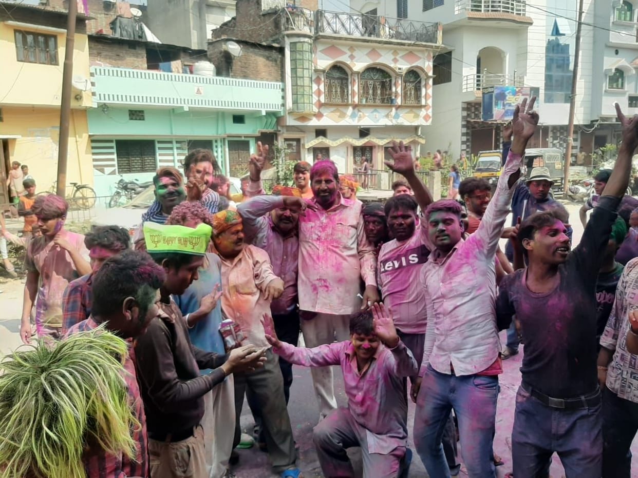 Holi in Ramnagar