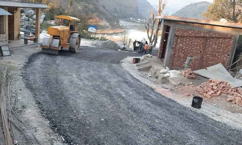 Renovation Of Road In Kapkot