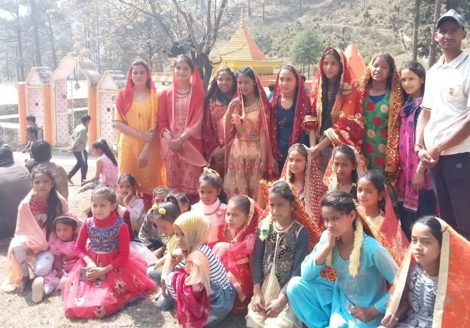 Establishment of Hanuman idol in the temple of Hatwal village