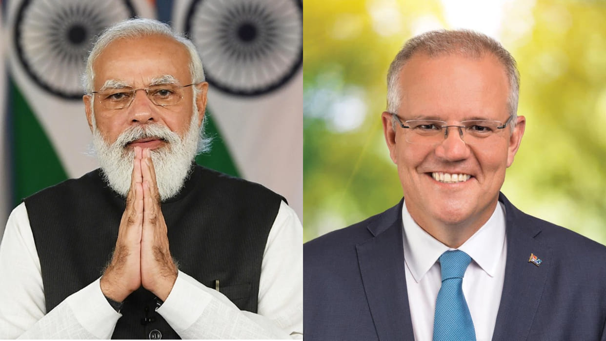 PM Modi and Scott Morrison 2nd Virtual Summit Today Australia Will Announce of 1500 Crores Investment